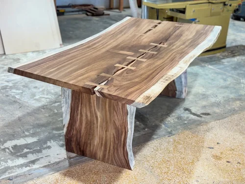 live edge table